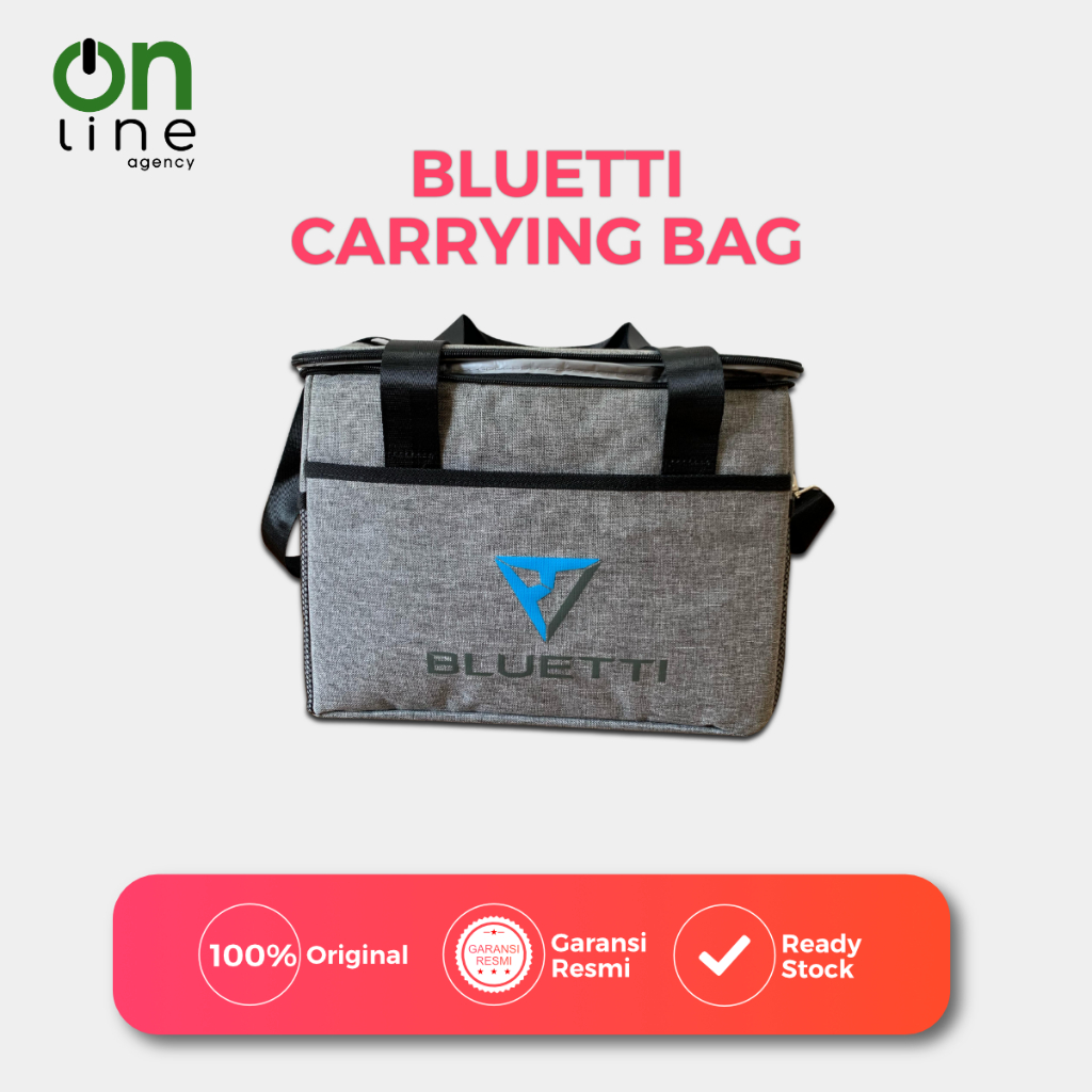 Tas BLUETTI Power Station cocok untuk EB3A, EB55, EB70 | Carriying Bag | Aksesoris Bluetti | Tas Out