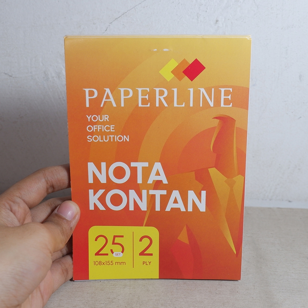 

[10 Pcs] Paket Hemat Grosir Nota Kontan Paperline 2 Ply Murah 1 Pack Isi 10 Pcs