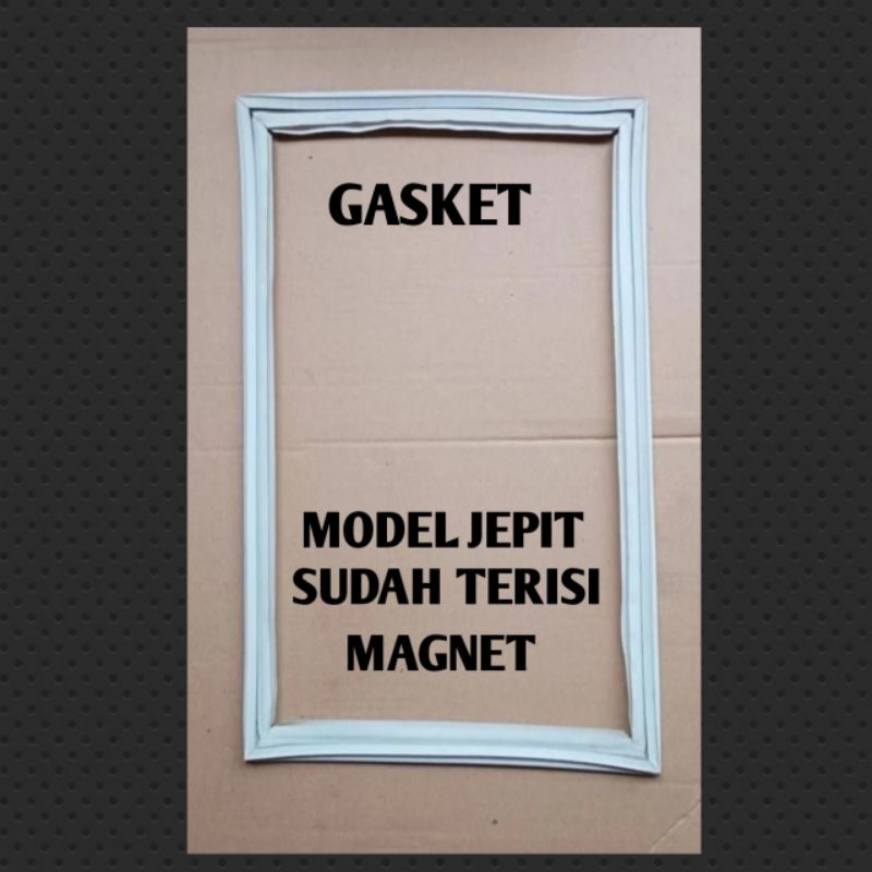 KARET GASKET PINTU KULKAS SAMSUNG JEPIT105x64 Cm