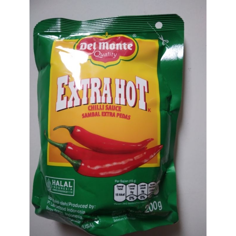 

Delmonte Saos Extra Hot Kemasan 200 Gram