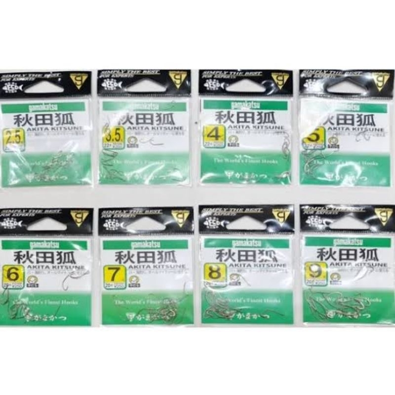 HOOKS GAMAKATSU AKITA KITSUNE
