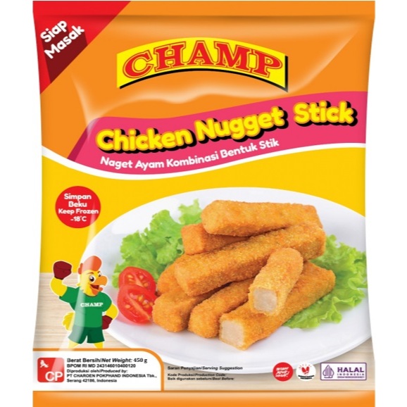 

Champ Chicken Nugget Stick 450 gr