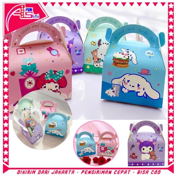 

Goodie Bag Motif Kartun Paper Bag Snack Karakter Kotak Souvenir Kado Ulang Tahun Hampers Mini Lucu Tas Snack Candy Anak-Anak