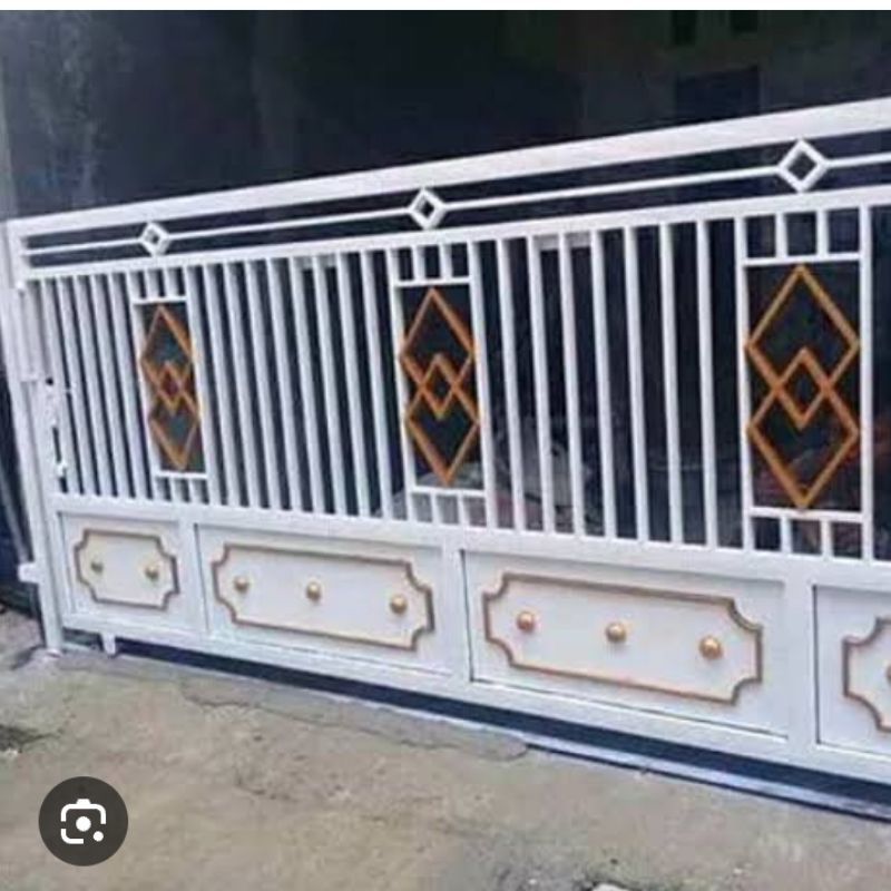 pintu dorong minimalis