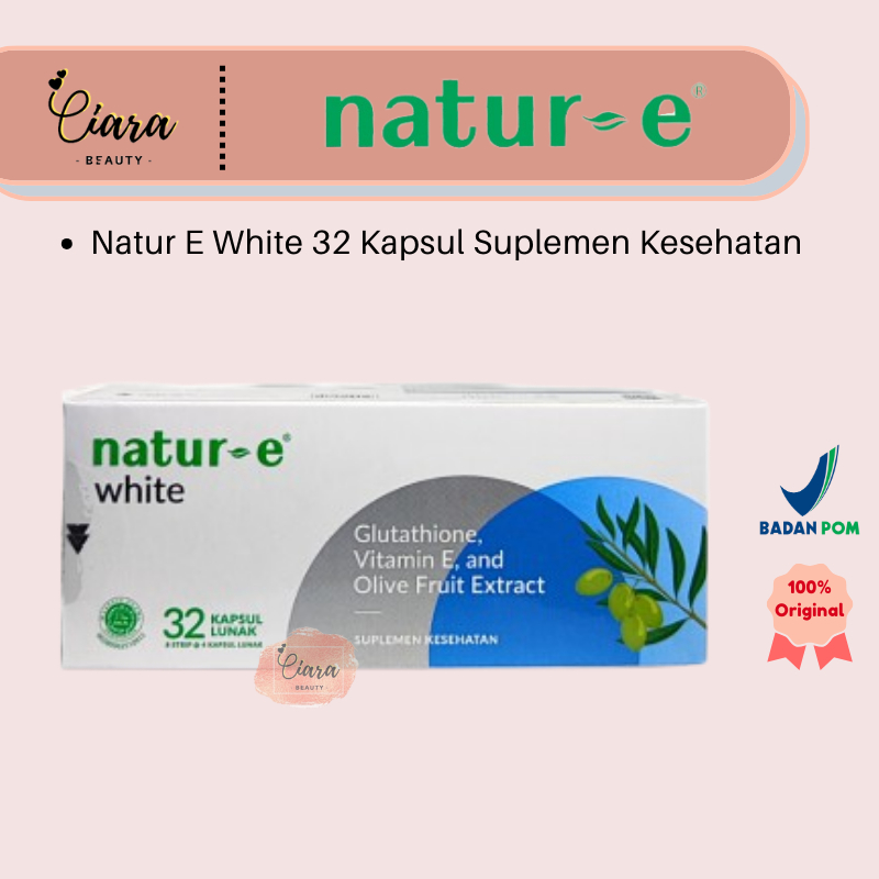 Natur-E White 32s Soft Capsule suplemen / vitamin