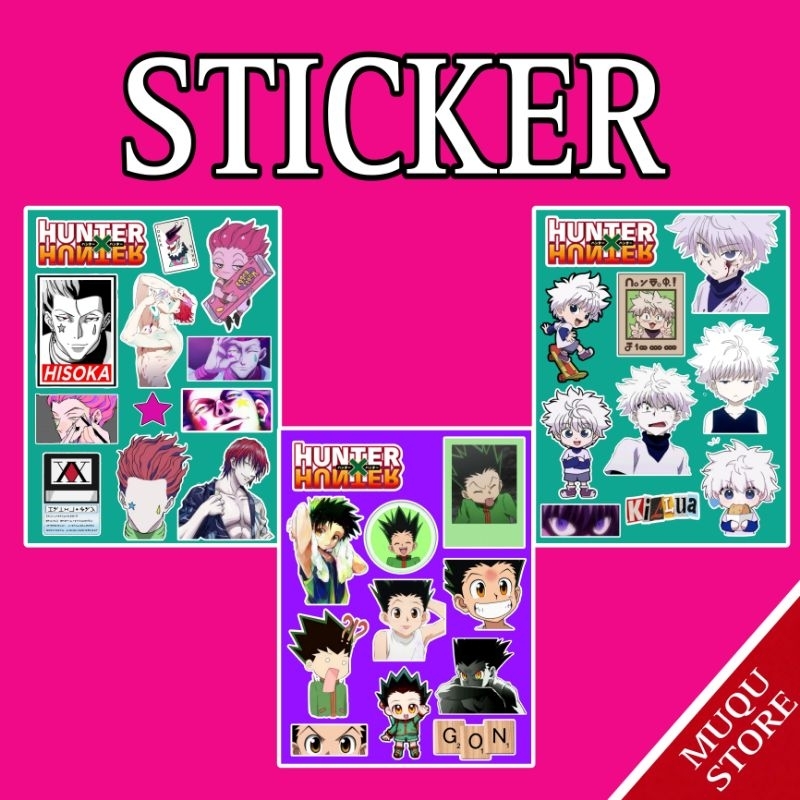 

STICKER ANIME HUNTER X HUNTER