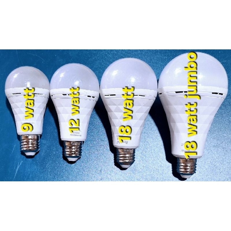 Led emergency 9, 12 , 18 watt on non batre/tanpa batre