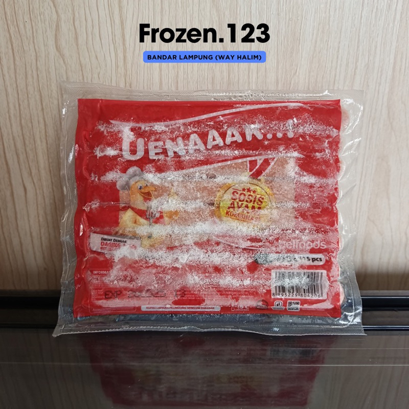 

BELFOODS UENAAAK SOSIS AYAM 475g isi 15
