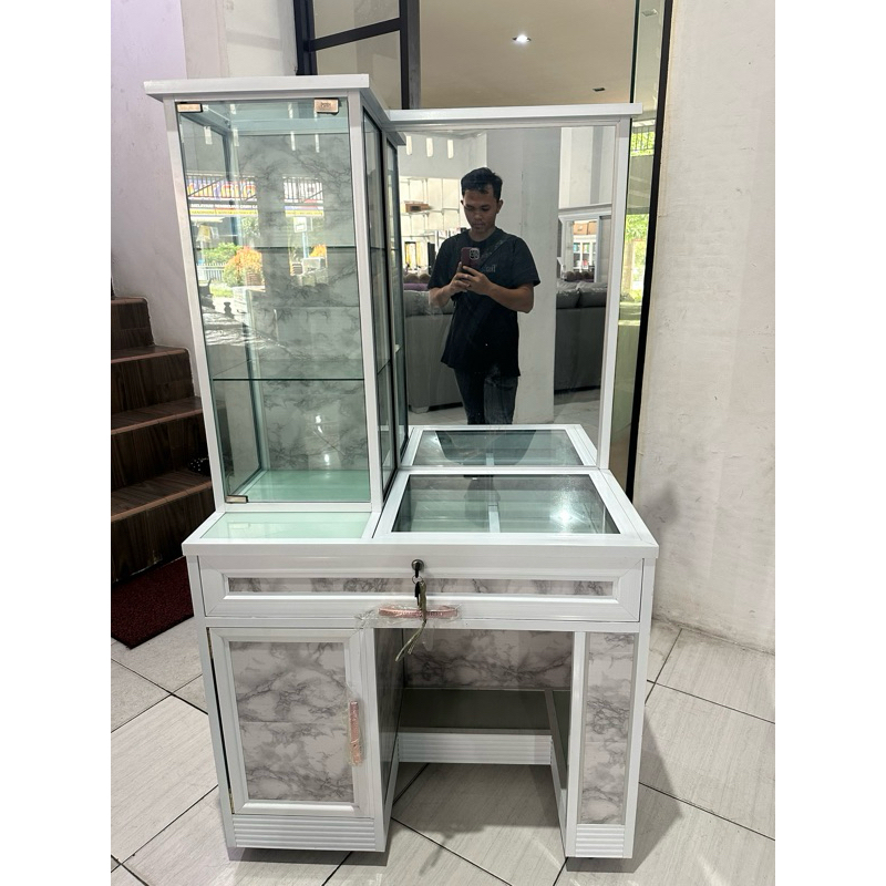 Meja Rias Aluminium