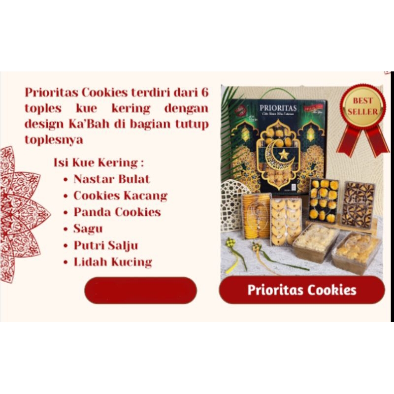 

hampers parcel kue ramadhan lebaran prioritas cookies