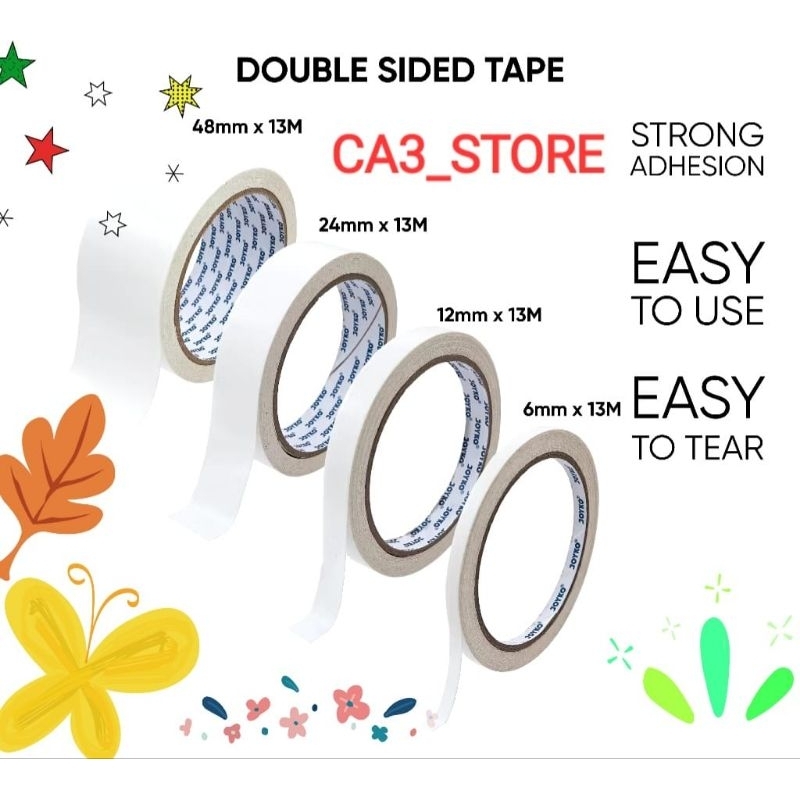 

DOUBEL tape / DOBEL tip kertas dua sisi