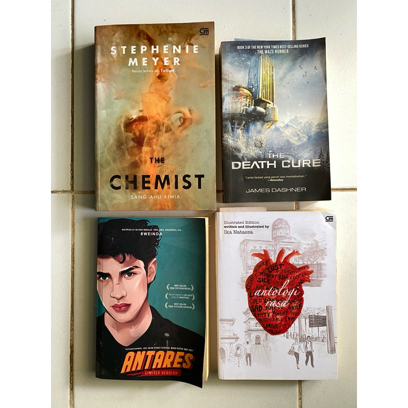 

Buku murah Sepaket isi 4 buku (tersisa 2 buku)