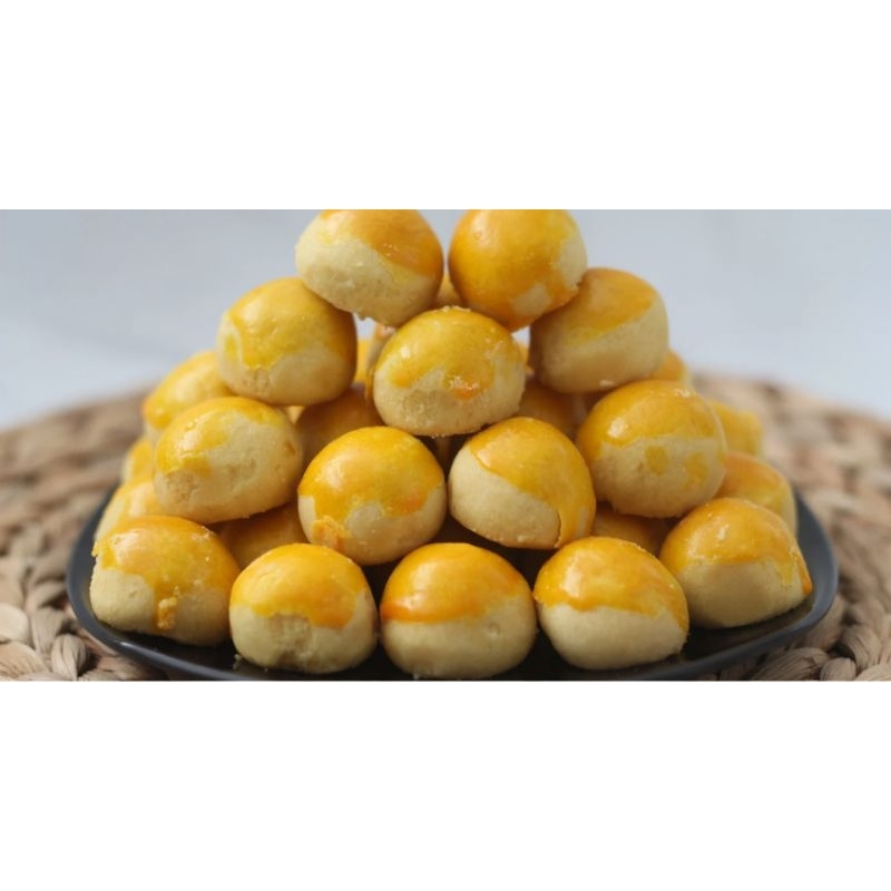 

Nastar selai nanas toping keju/polos gurih lumer di mulut home made Kering Toples 500gr kue lebaran