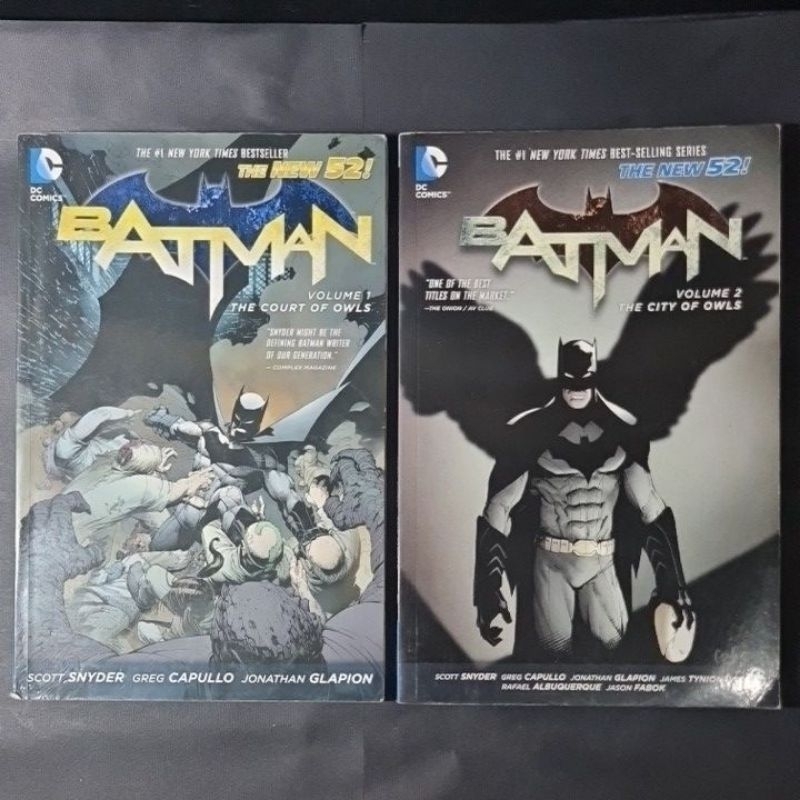 Komik Bekas (Eng) - Batman The Court of Owls & The City of Owls - DC Comics