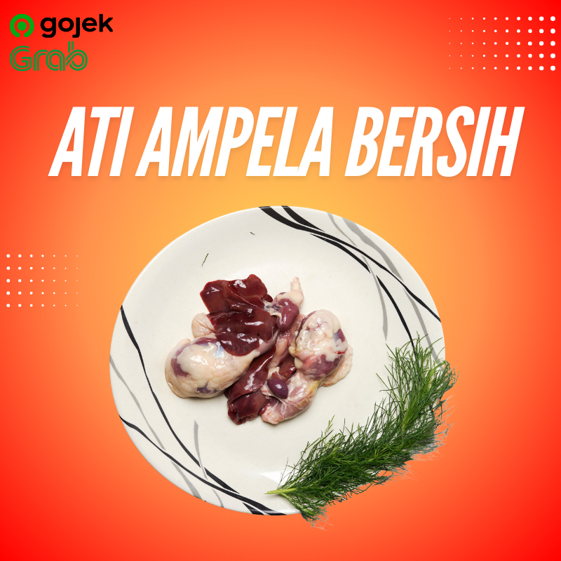 

Ati Ampela Bersih 1 Kg (Isi 10)