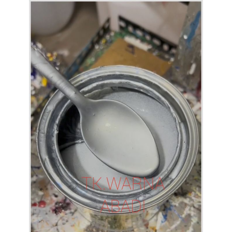 CAT PU SILVER METALIK CAT METALLIC SILVER 1KG