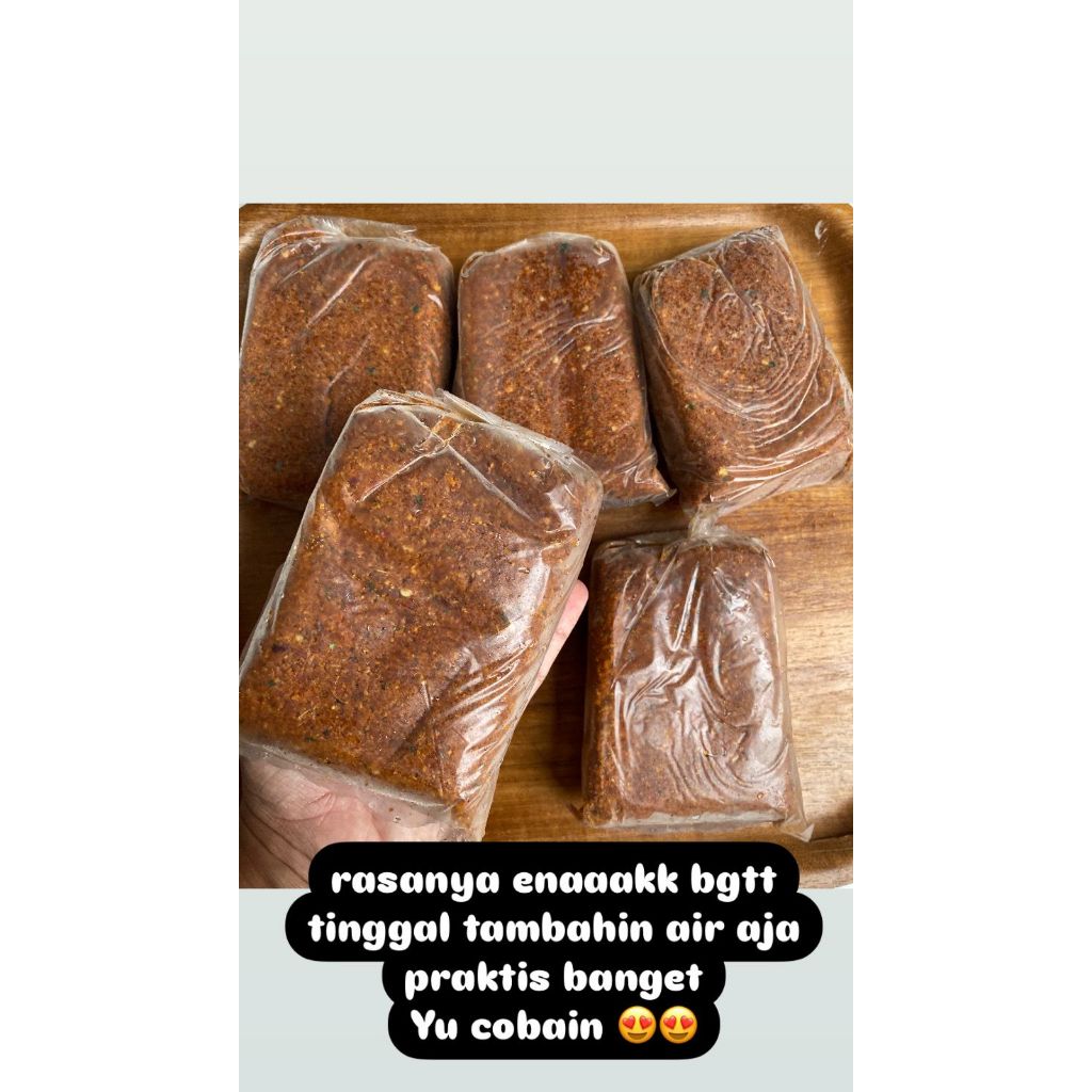 

Bumbu Pecel Homemade 250gr