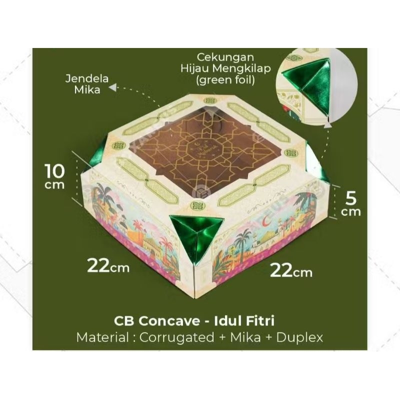 

BOX IDUL FITRI LEBARAN EID - CB CONCAVE IDUL FITRI