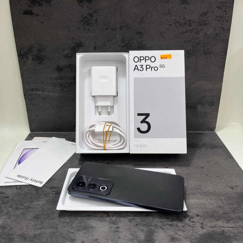 Oppo A3 Pro 5G 8/256gb Fullset Second Garansi Resmi