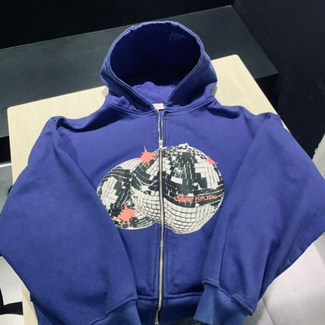 TELEPATI ZIPPER HOODIE SHINE FOR YOU