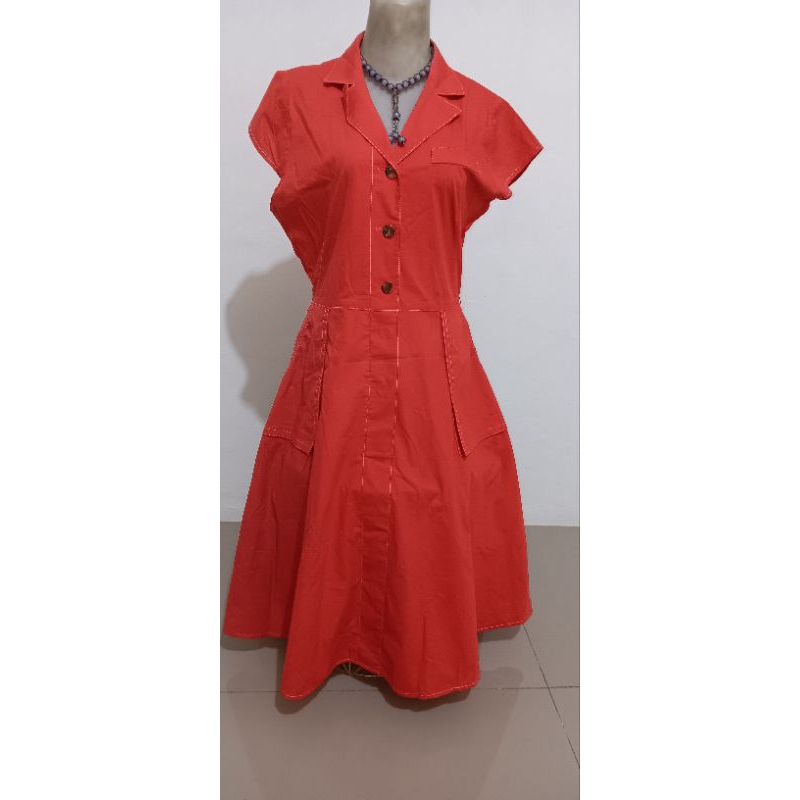 Prelove Dress wanita ANNE KLEIN