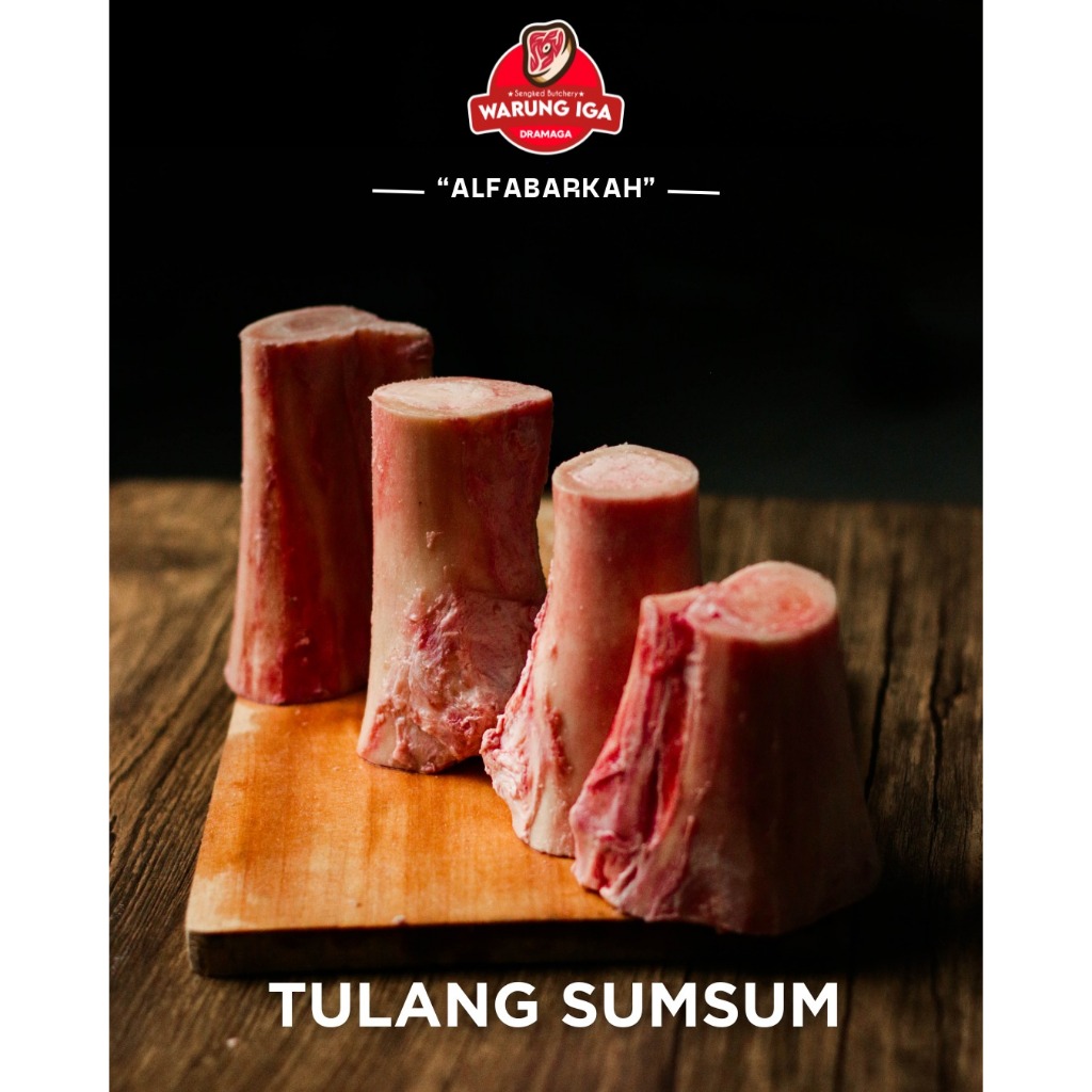 

(PREMIUM) Tulang Sumsum Sapi 1KG 1 KG 1000 gram