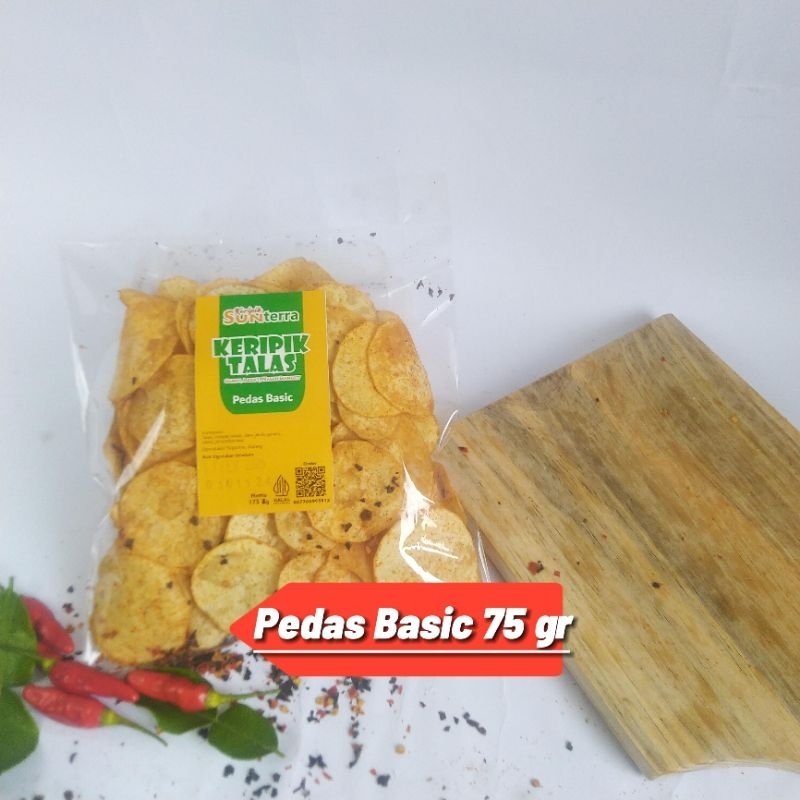 

Keripik Talas Pedas Basic 75 gram