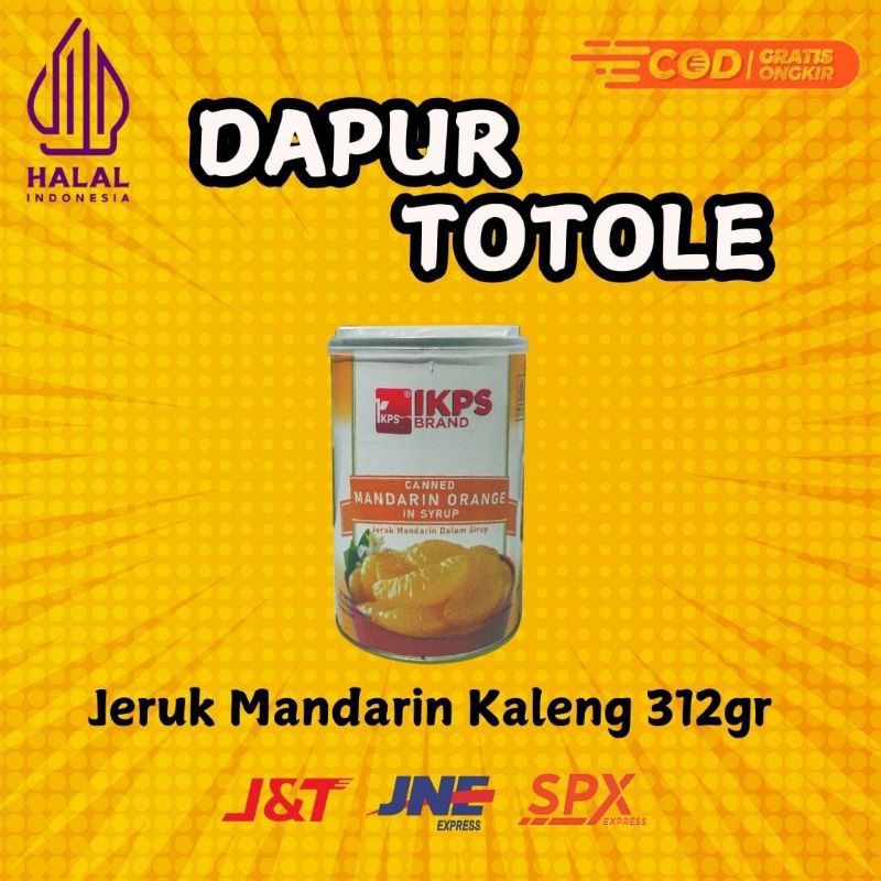 

Jeruk Mandarin Kaleng 312gr/Mandarin Orange In Syrup 312gram