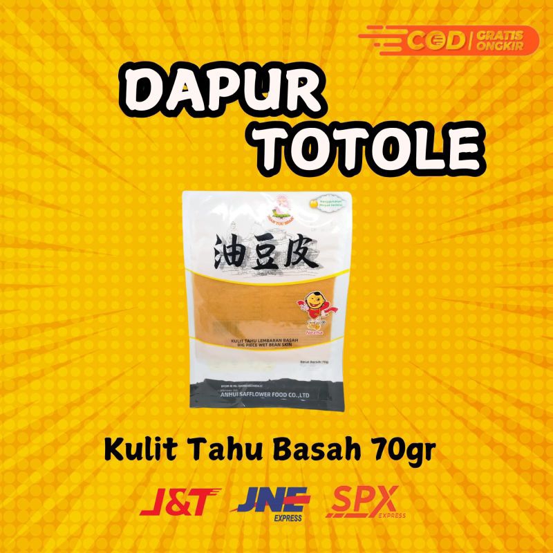 

Kembang Tahu / Kulit Tahu Lembaran Basah 70gr