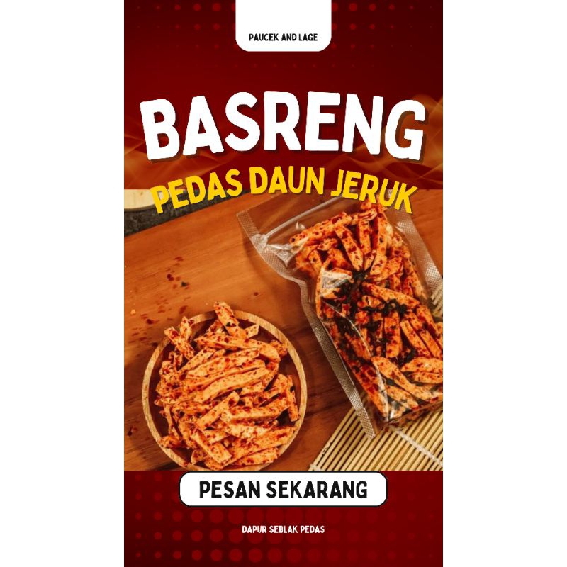 

Viral basreng pedas daun jeruk lezat mantap