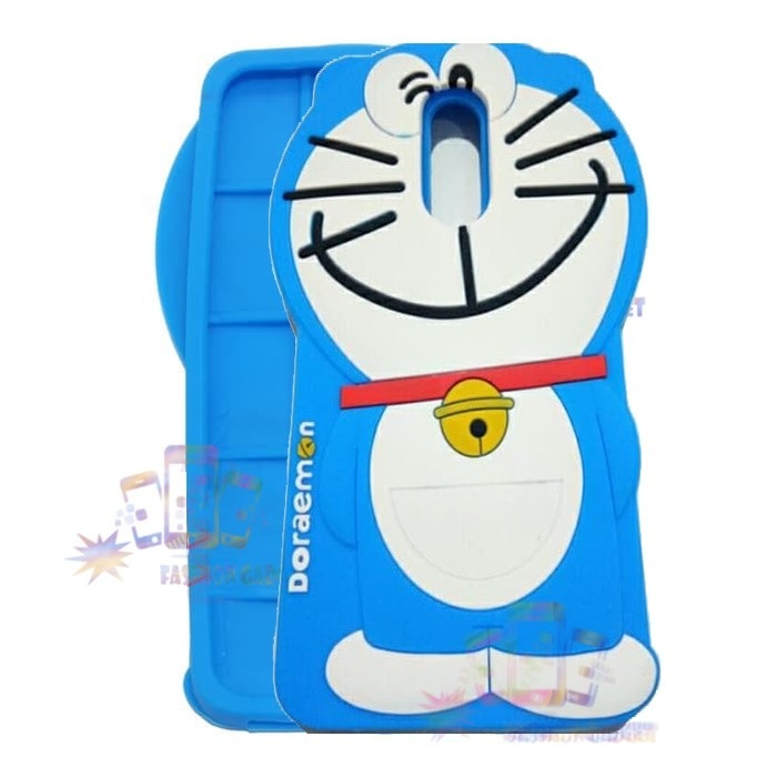 Case Xiaomi Redmi 5 Plus 3D Doraemon Silikon Casing Boneka Doraemon Casing HP Unik Dan Lucu