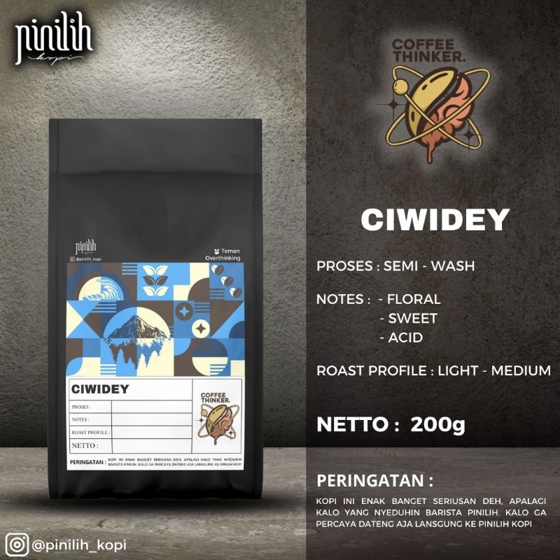 

Roastbean Arabika Ciwidey Coffee Thinker