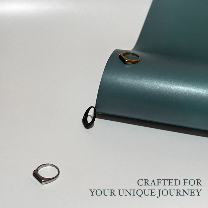 Hopeacc | Onyxious Ring | Cincin Batu Hitam Unik | Cincin Pria | Cincin Titanium | Cincin Anti Karat