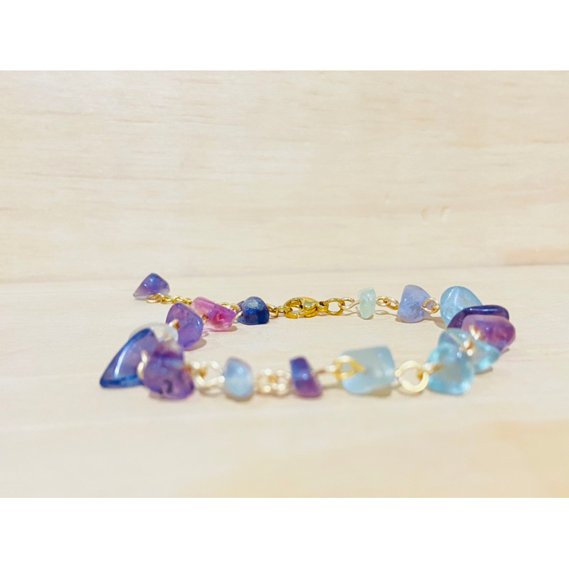 Gelang Fluorite Natural Chip