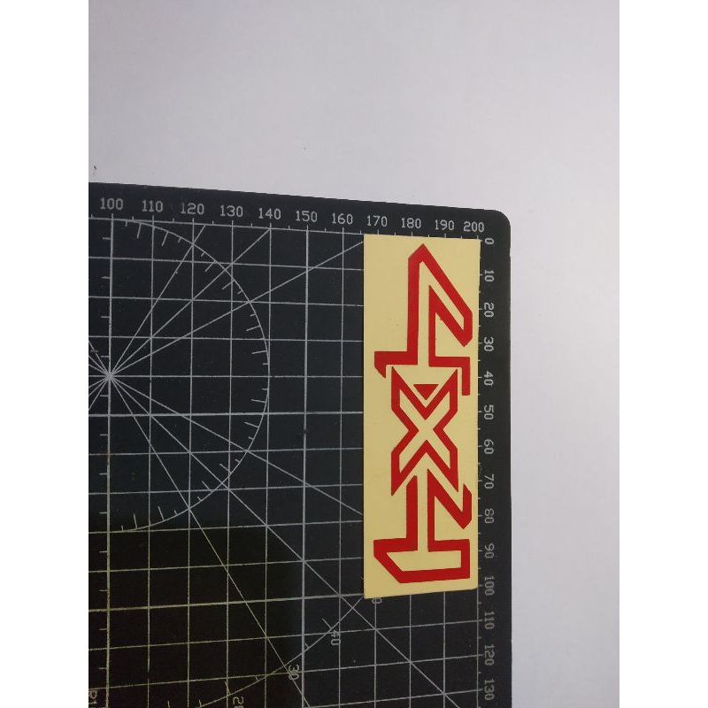 

stiker cutting 4x4
