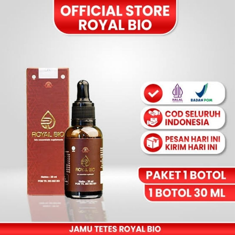 

Royal bio 30ml obat herbal alami menjaga kesehatan jantung