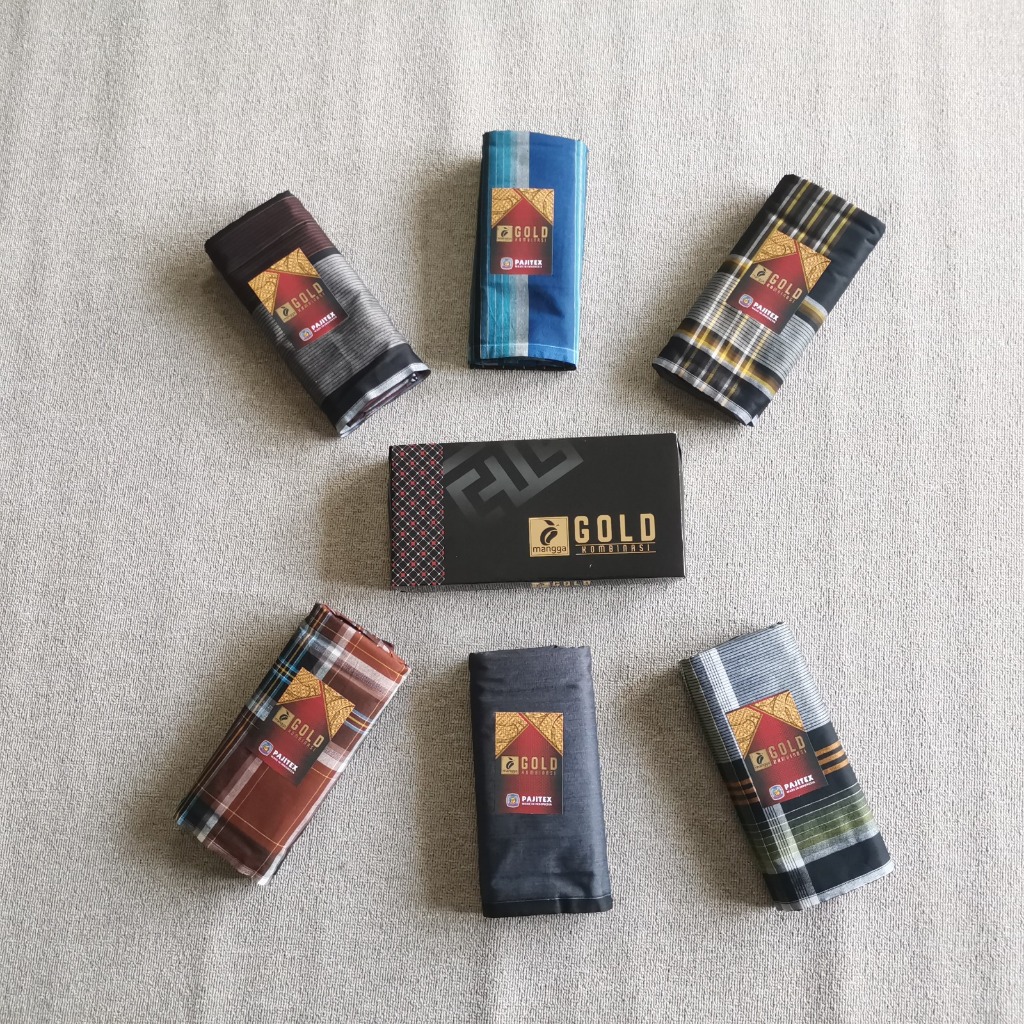 Sarung Mangga Gold Reguler Kombinasi