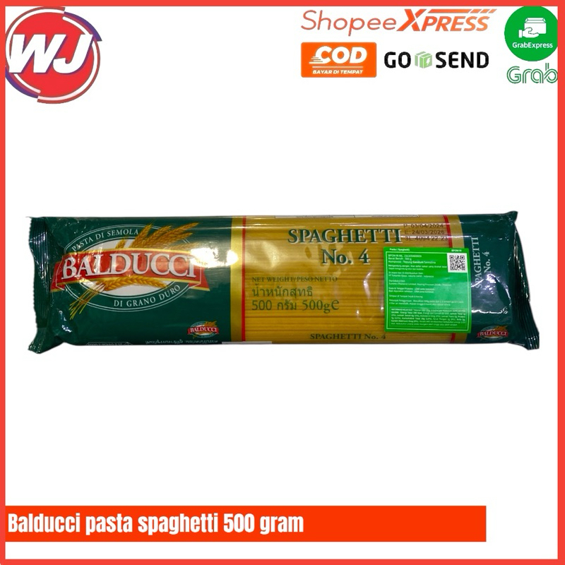 

BALDUCCI PASTA SPAGHETTI NO.4 500 GRAM