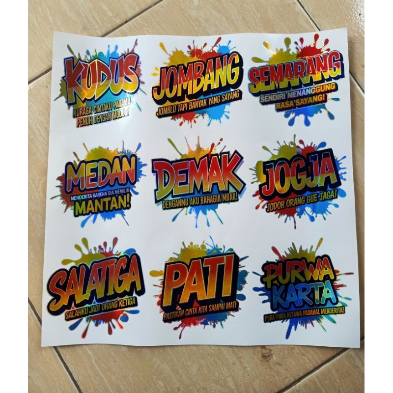 

stiker kata viral size 10 cm print cut