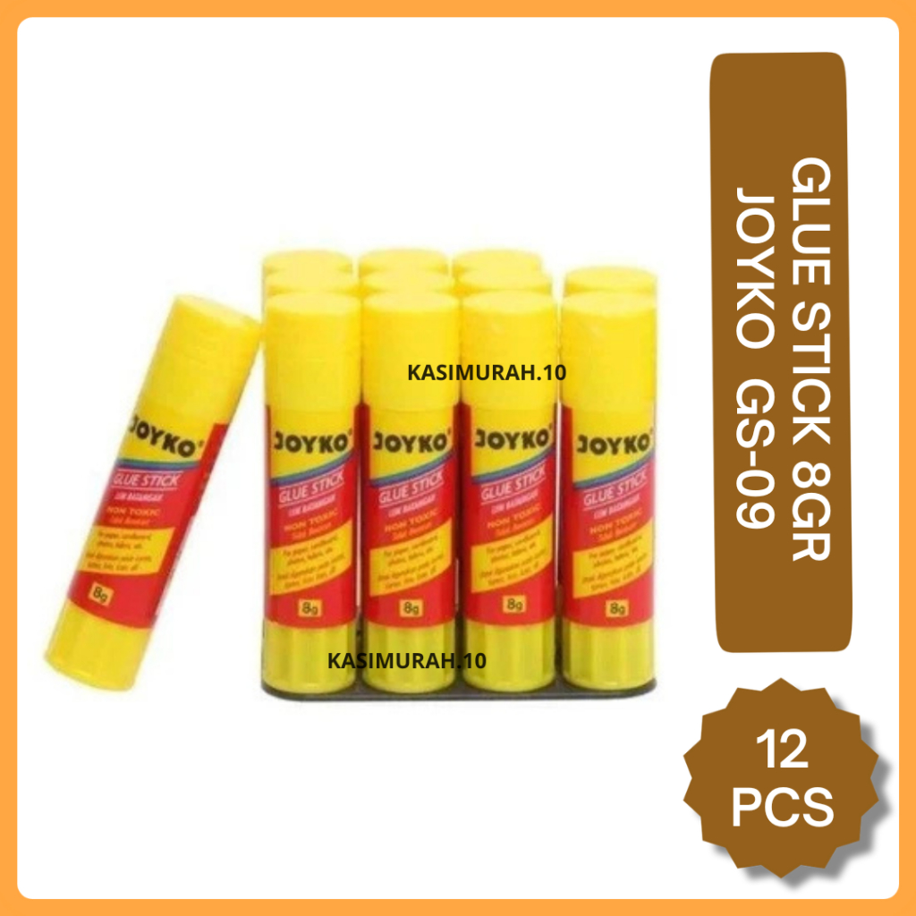 

Glue Stick Joyko 8Gr GS-09 (1 Pak/12 PCS)