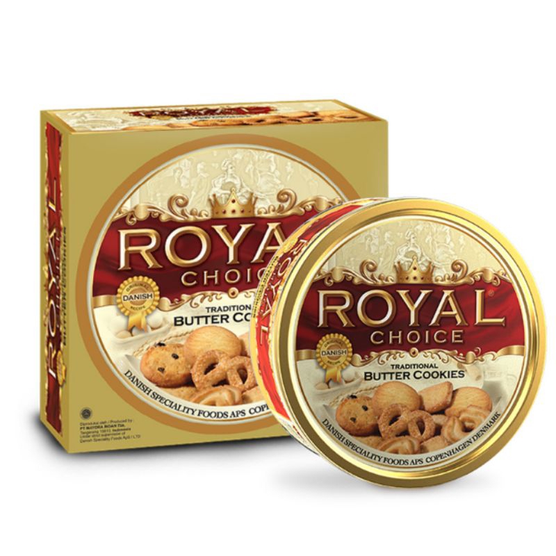 

Royal Choice butter coocies kaleng 480 g