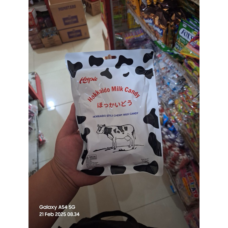 

Hokkaido milk candy 80gram sak