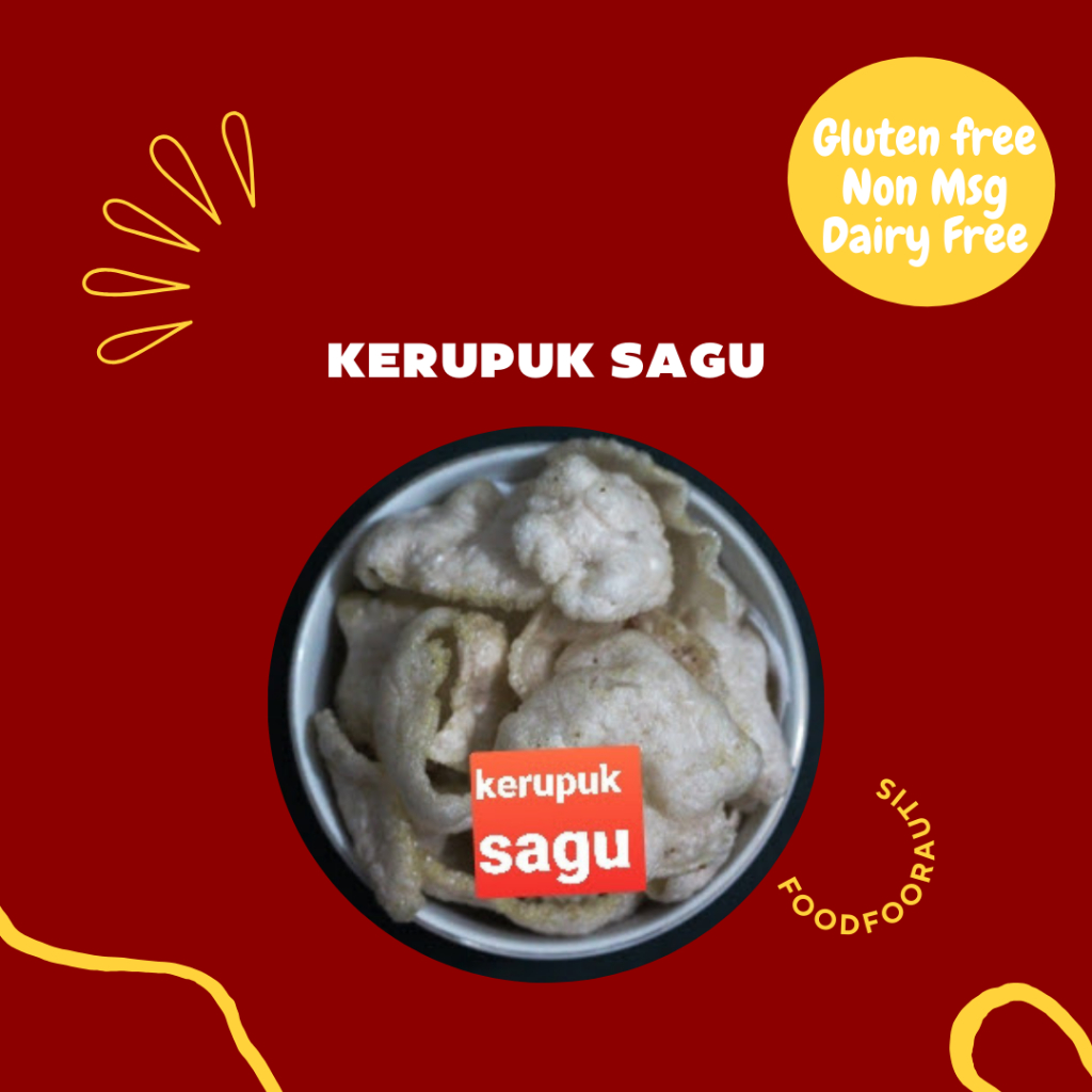 

Kerupuk Sagu Ori Gluten Free Non Msg