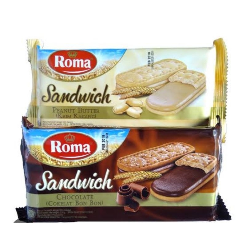 

Roma Sandwich chocolate peanut butter