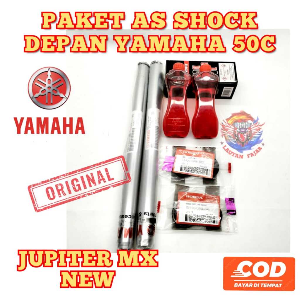 As Shock Depan 50C Asli Original Motor Yamaha Jupiter MX 135 Old / Lama , Jupiter MX 135 New 2 Batan