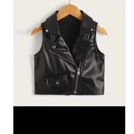 Rompi kulit Anak / Rompi motor Jaket anak / Rompi anak Lucu