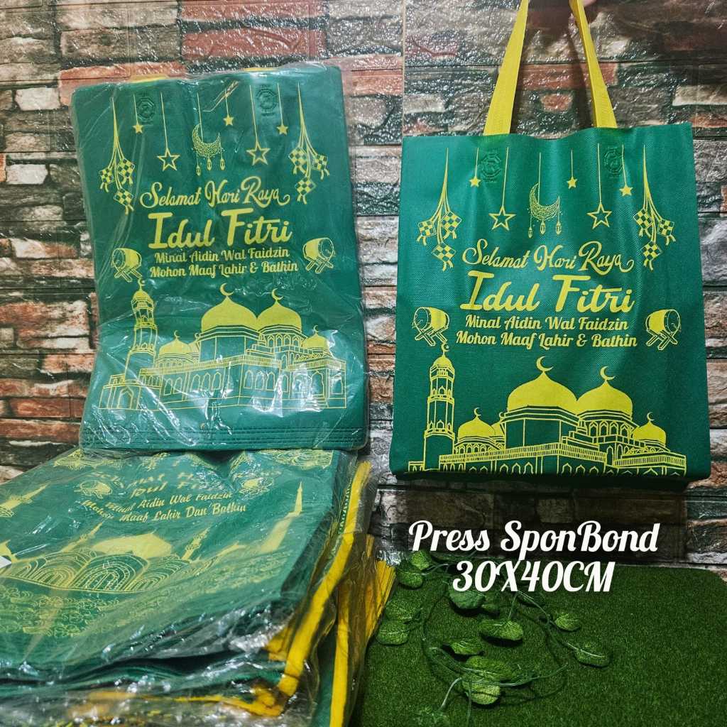 

Bellino - Goodie Bag Ukuran 30x40 Tas Lebaran Press Muat Besar Kokoh Murah Tas Hantaran Hari Raya