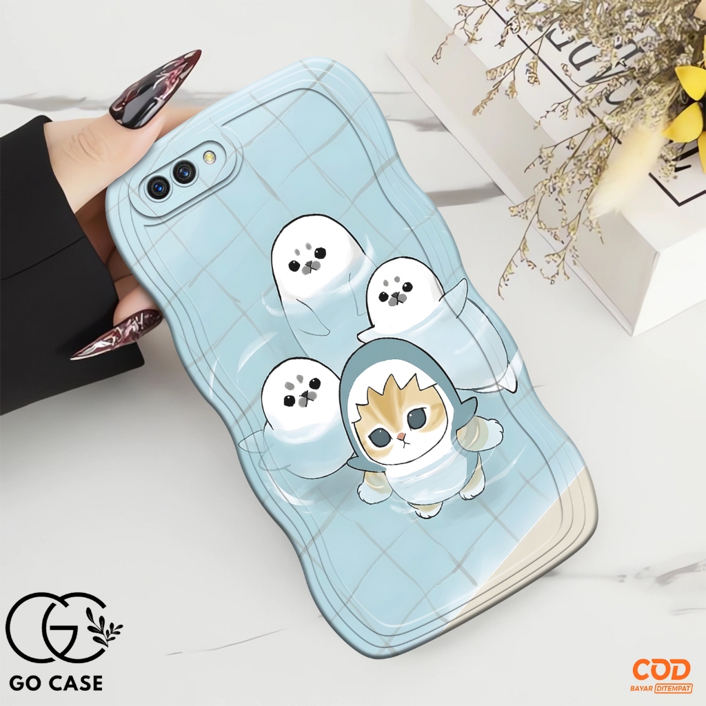 Softcase Casing Hp Oppo A3S Gelombang Softcase Oppo A3S Gelombang - Soft case Handphone - Kesing - S
