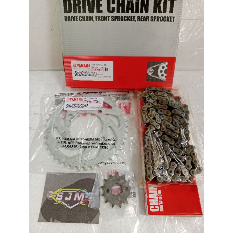 GEAR 1 SET YAMAHA JUPITER Z1 INJEKSI KODE-1DY