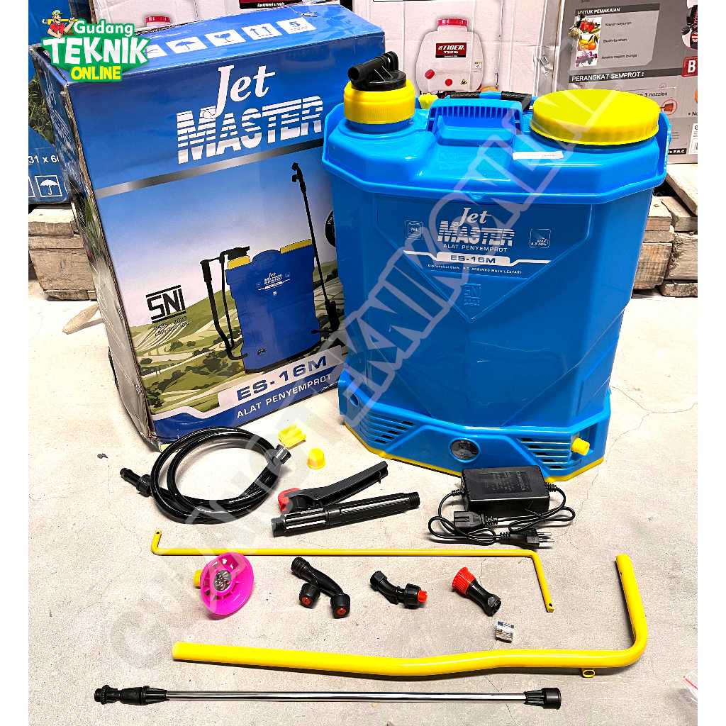Sprayer Hama Elektrik 13L 16L XENON JET MASTER SNI / Alat Semprot Semprotan Obat Hama Elektrik 13 16